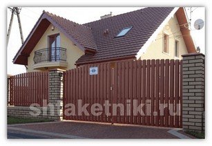 Штакетник для забора под дерево в Северодвинске